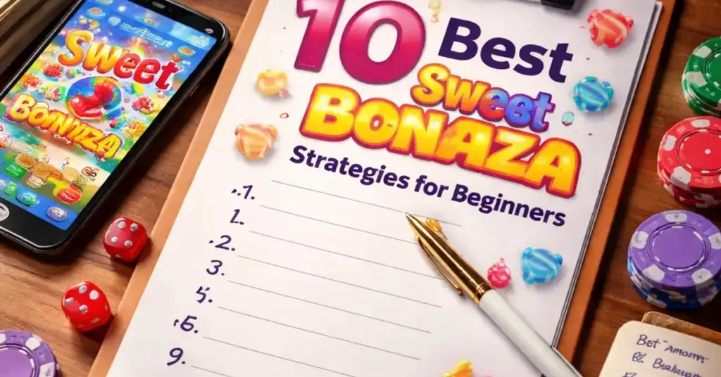 10 Best Sweet Bonanza Strategies for Beginners, Sweet Bonanza strategies, Sweet Bonanza tips for beginners