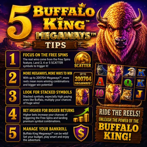 5 Buffalo King Megaways Tips