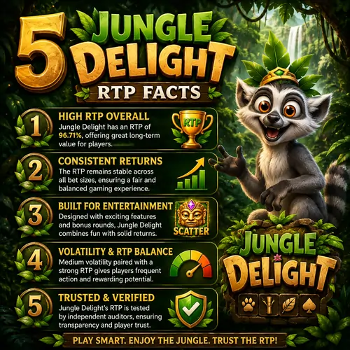 5 Jungle Delight RTP Facts
