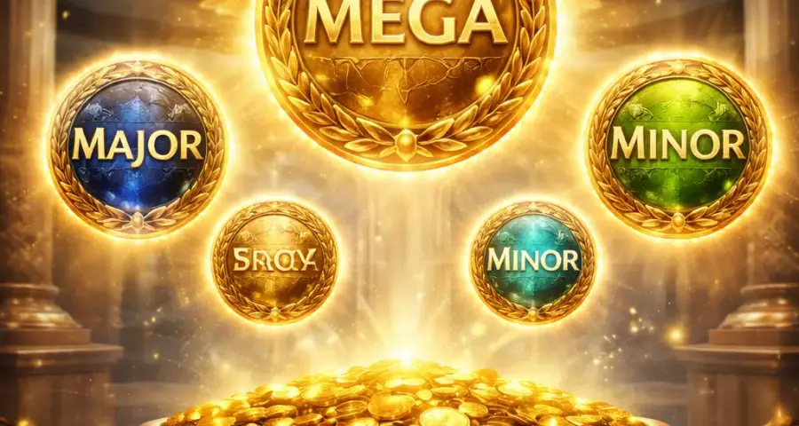Overview of the 5 Divine Fortune Jackpot Features