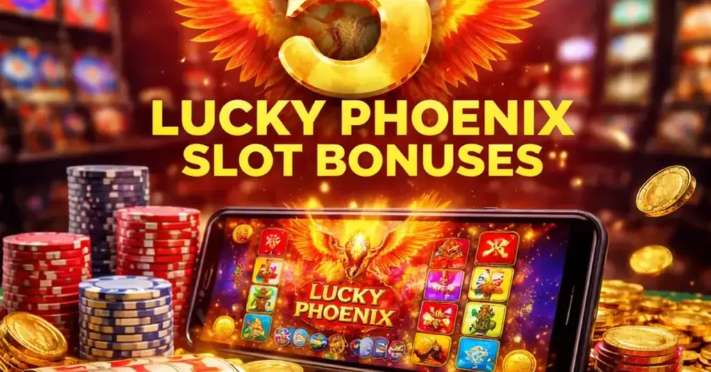 5 Lucky Phoenix Slot Bonuses, best bonuses for 5 Lucky Phoenix slot, casino bonuses for slot players