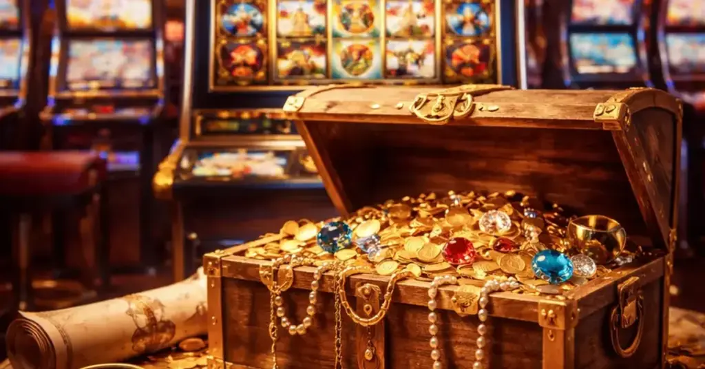 5 Treasure Island Slot Features, Treasure Island slot, Treasure Island slot features