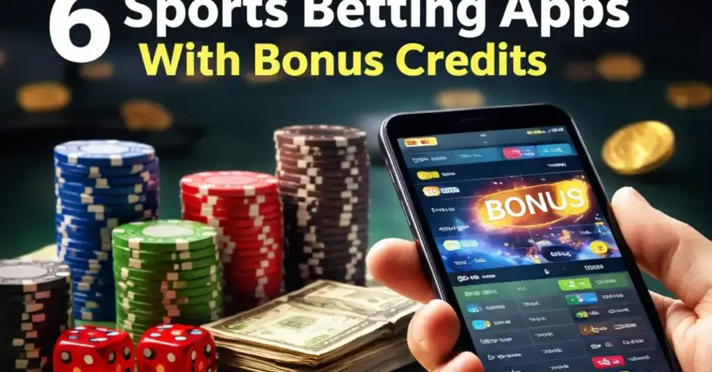6 Sports Betting Apps With Bonus Credits, sports betting apps, 6 sports betting apps with bonus credits, best betting apps with bonus credits