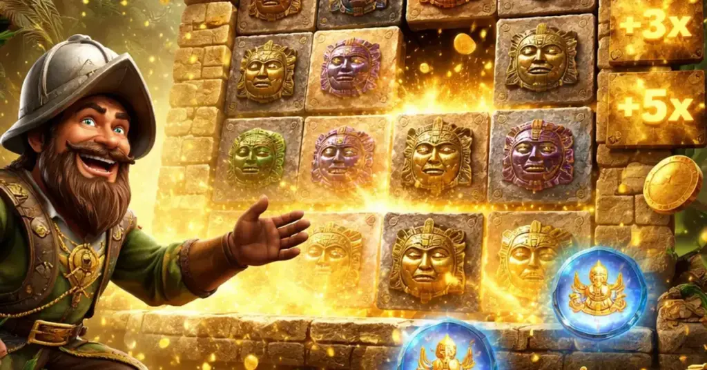 7 Gonzo’s Quest Features Players Love, Gonzo’s Quest, Gonzo’s Quest slot features