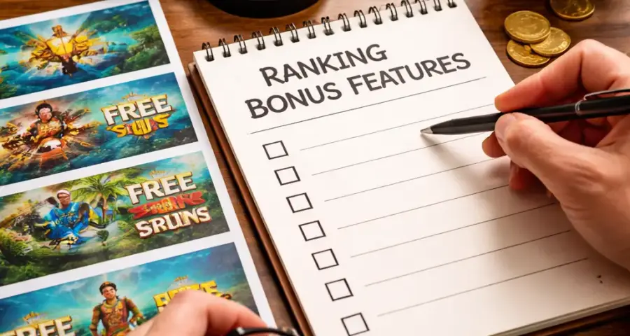 How We Ranked the 7 Wild Water Slot Bonus Features