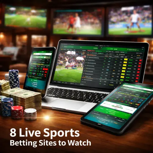 8 Live Sports Betting Sites to Watch