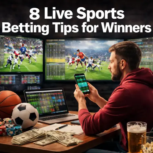 8 Live Sports Betting Tips for Winners