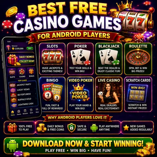 Best Free Casino Games for Android Players