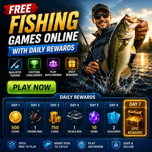 Free Fishing Games Online With Daily Rewards