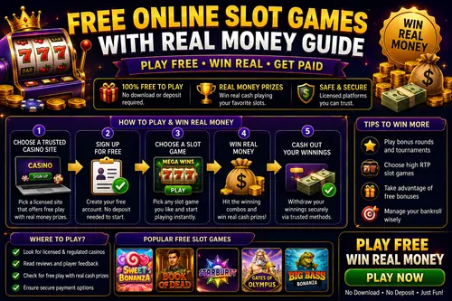 Free Online Slot Games With Real Money Guide