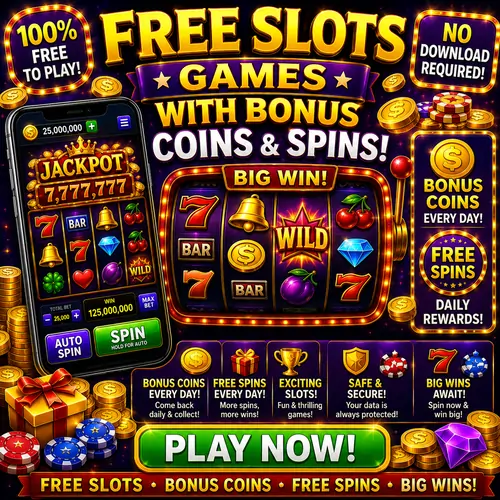 Free Slots Games With Bonus Coins and Spins