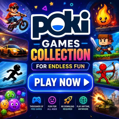 Poki Games Collection for Endless Fun