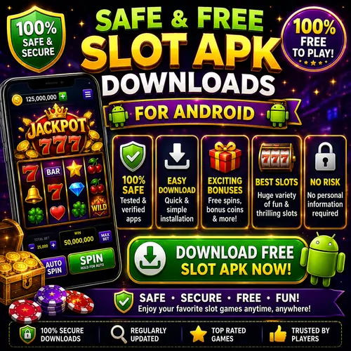 Safe Free Slot APK Downloads for Android