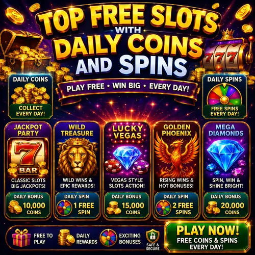 Top Free Slots With Daily Coins and Spins