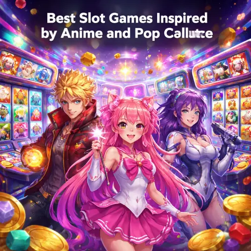 Best Slot Games Inspired by Anime and Pop Culture
