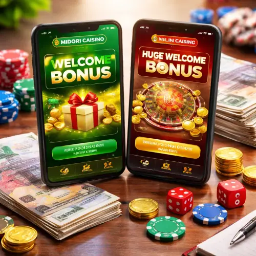 Midori bonuses vs top PH online casinos, Philippines online casino bonuses, Midori casino bonuses vs top PH online casinos welcome and cashback comparison