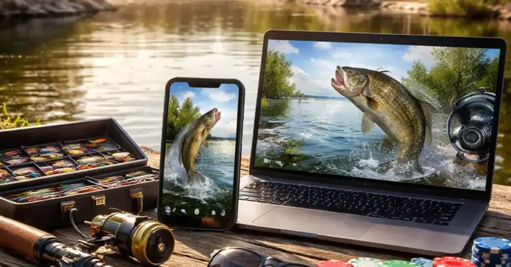 Realistic Fishing Games for PC and Mobile, fishing games, realistic fishing simulator