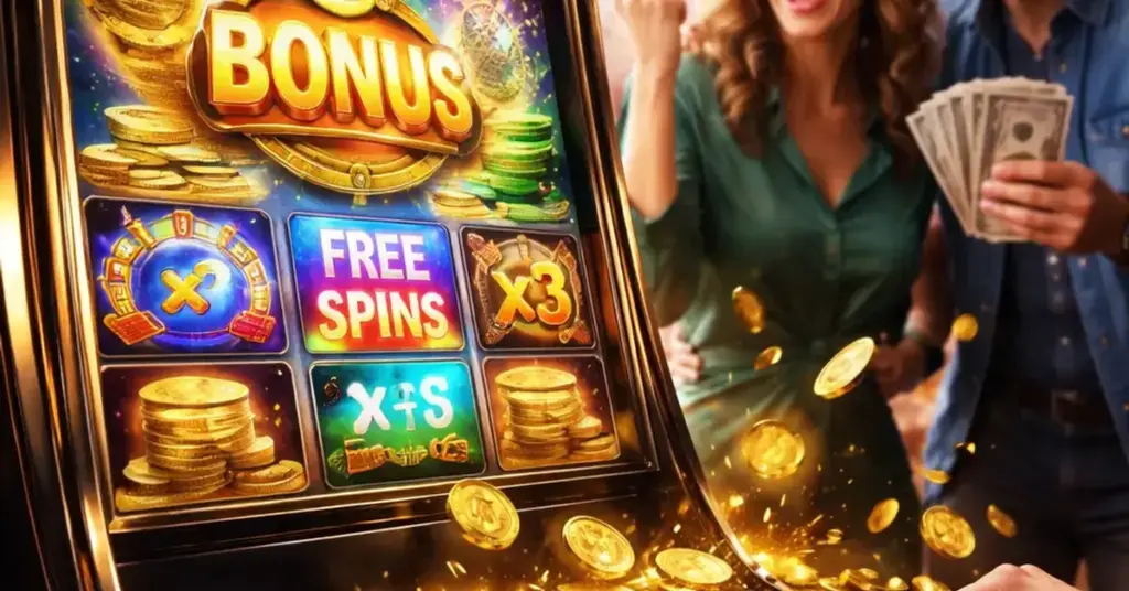 Slot Games With Exciting Bonus Features, slot games, online slot bonus features