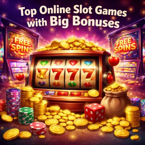 Top Online Slot Games With Big Bonuses