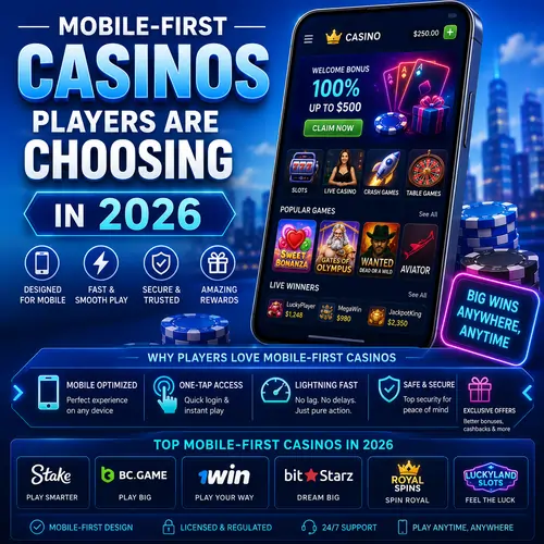 Mobile-First Casinos Players Are Choosing in 2026