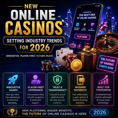 New Online Casinos Setting Industry Trends for 2026