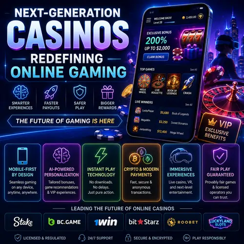 Next-Generation Casinos Redefining Online Gaming
