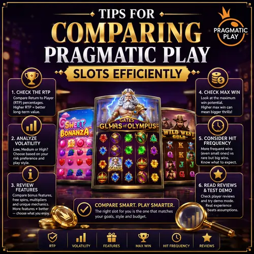 Tips for Comparing Pragmatic Play Slots Efficiently