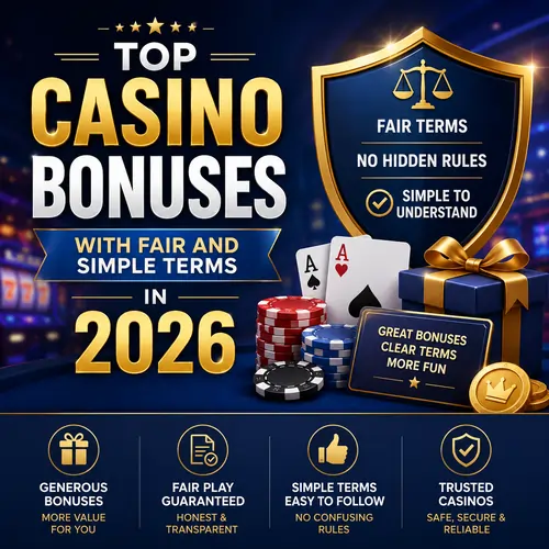 Top Casino Bonuses with Fair and Simple Terms
