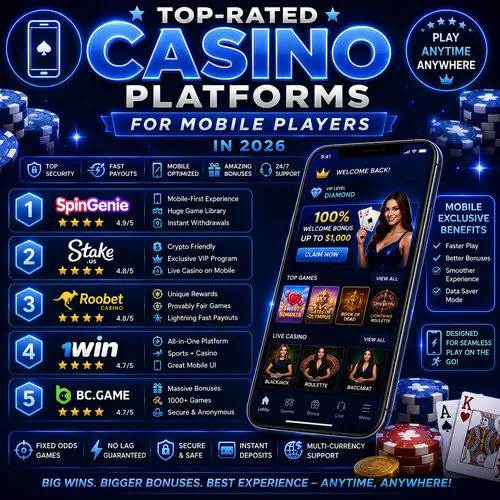Top-Rated Casino Platforms for Mobile Players